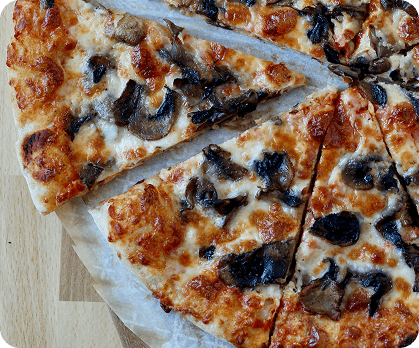Mushroom Pizza